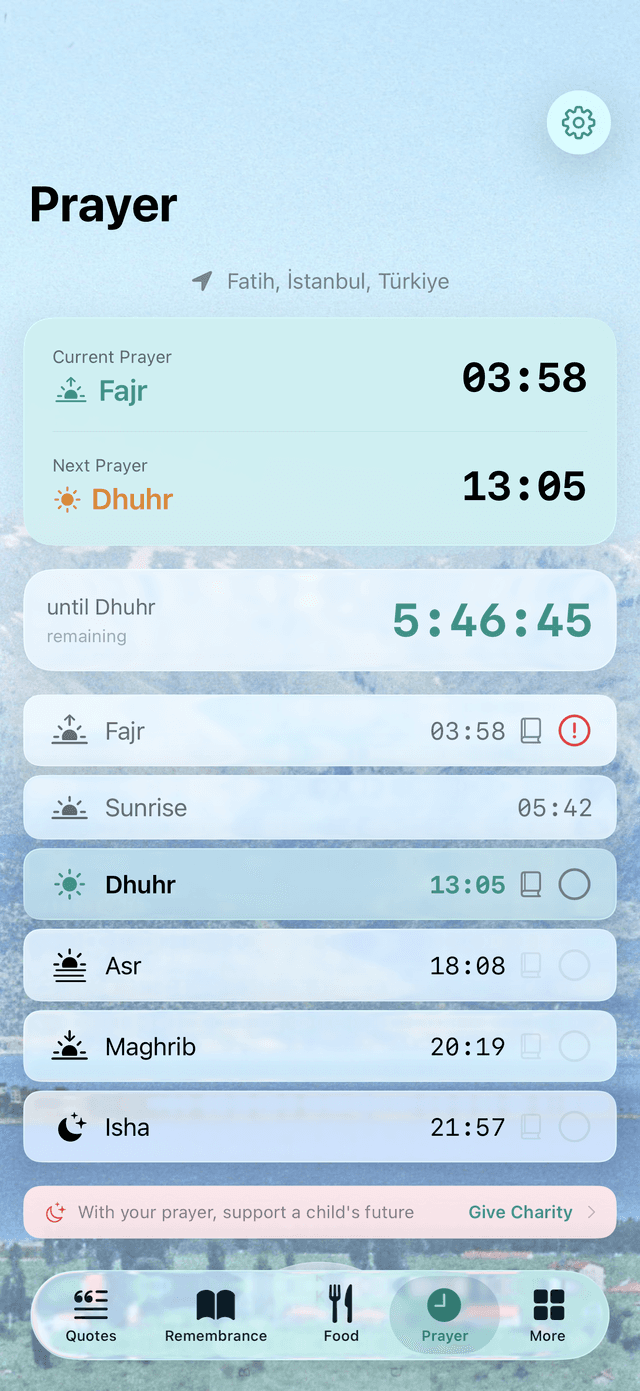 Prayer Times & Qibla preview